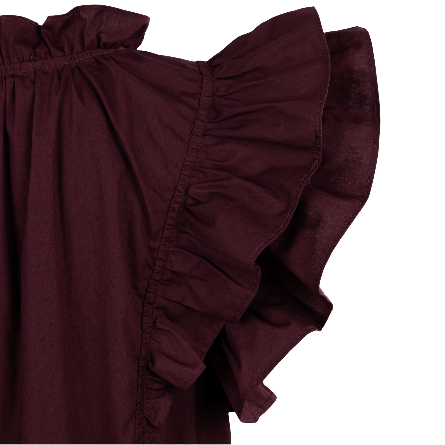 Double Ruffle Sleeve Dress