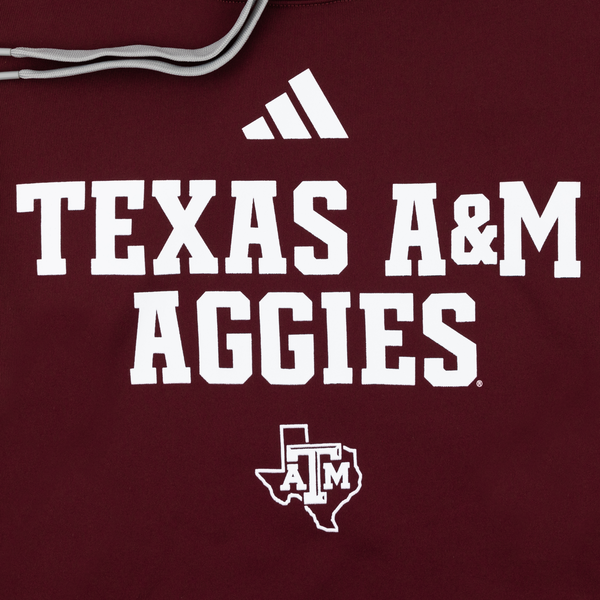 Texas A&M Adidas Aggies Pullover Hoodie