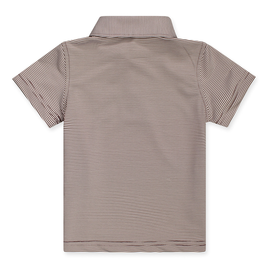 Texas A&M Infant Micro Stripe Polo
