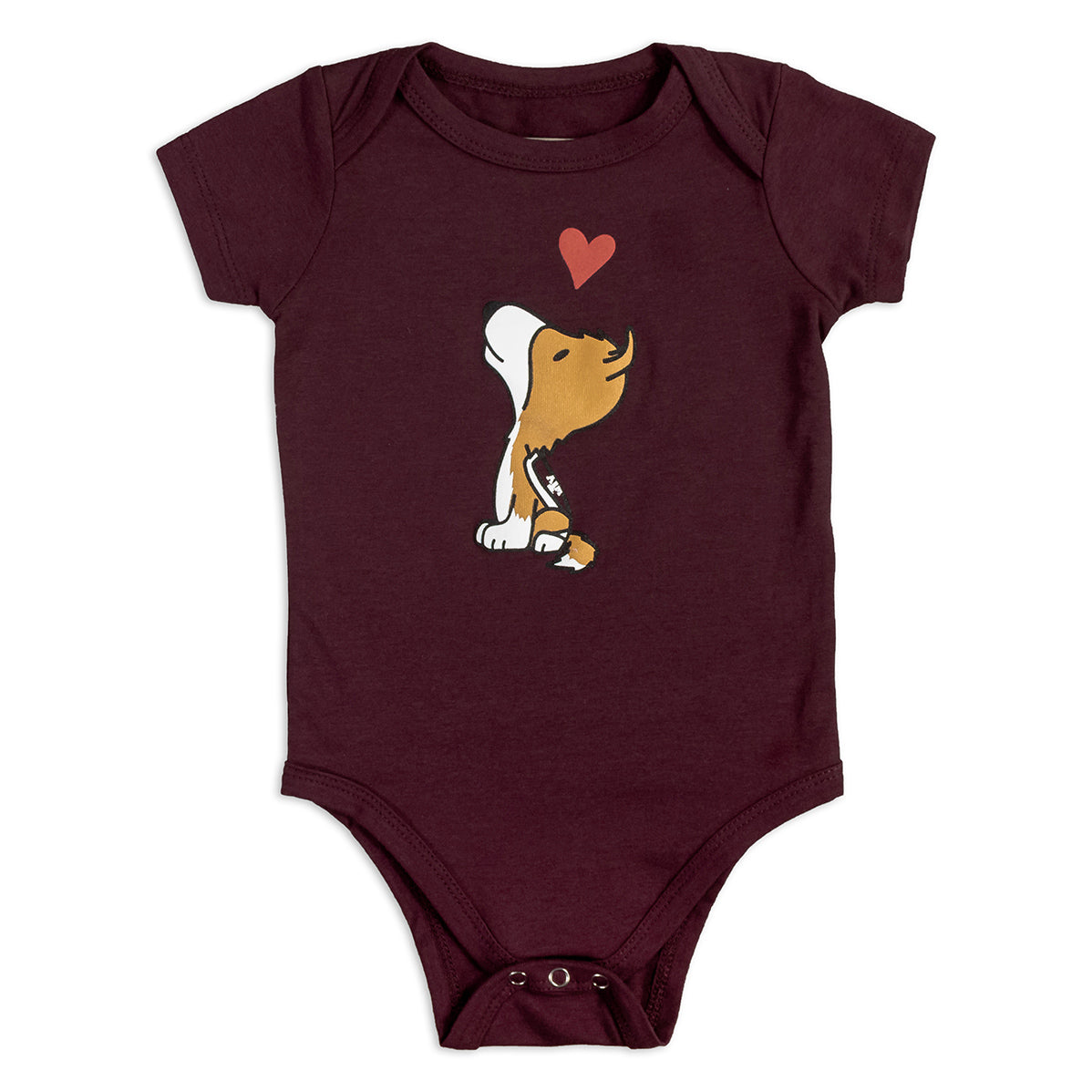 Texas A&M Reveille Puppy Love Onesie