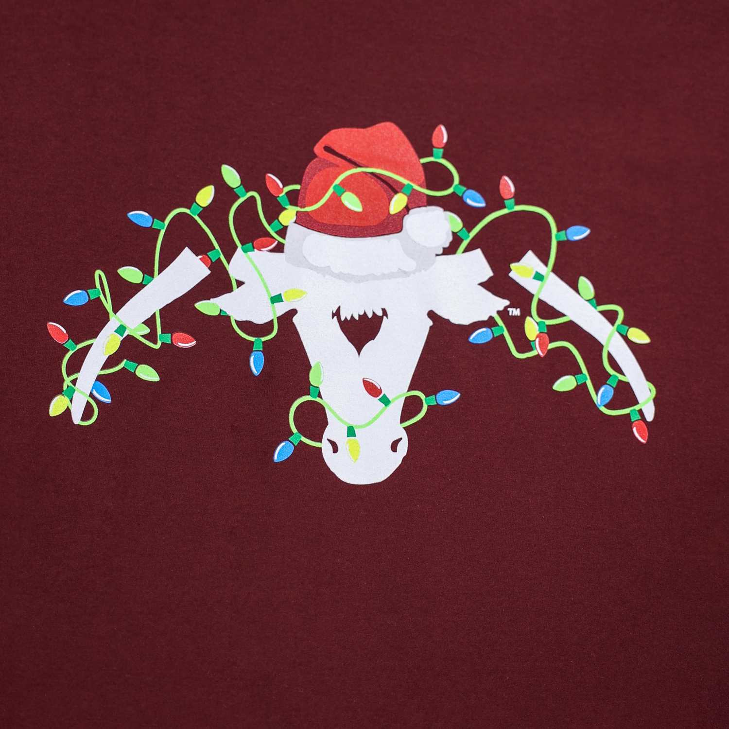 Maroon Saw 'Em Off Lights T-Shirt