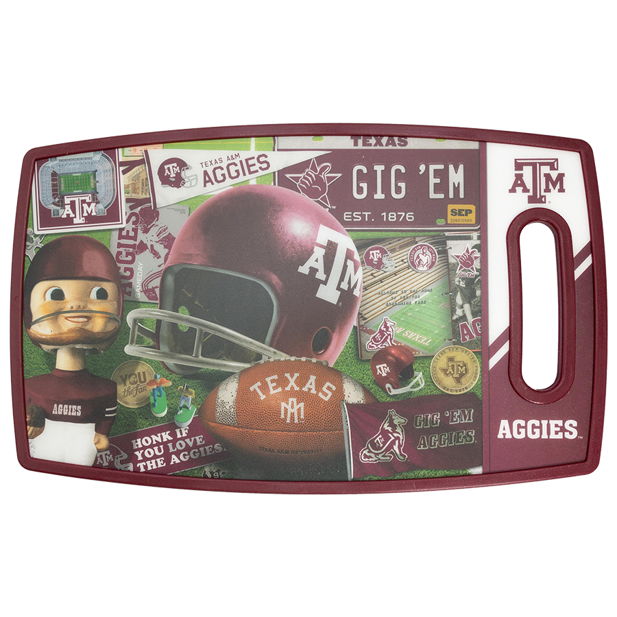 Texas A&M Aggies Retro Cutting Board