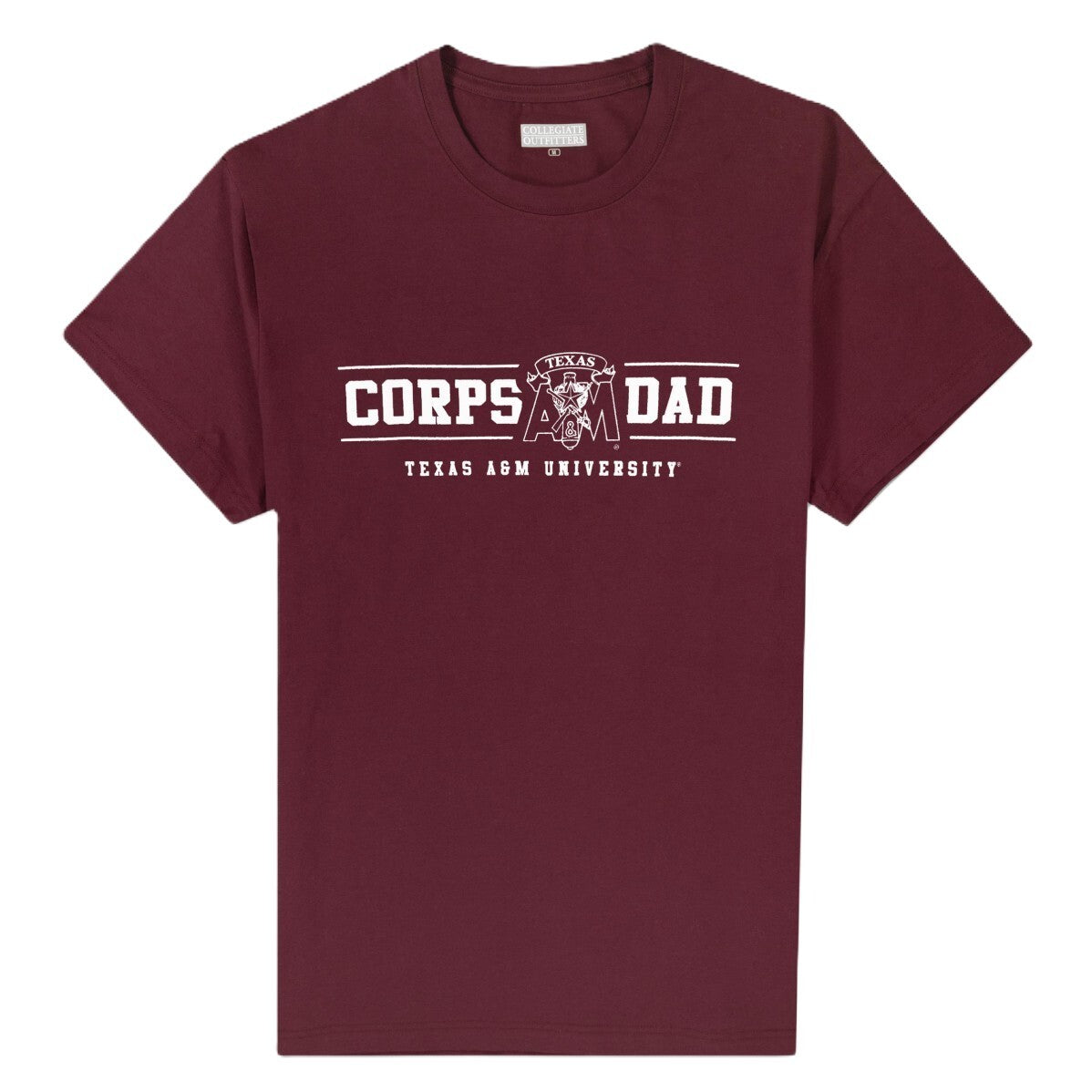 Texas A&M Corps Dad Maroon T-Shirt