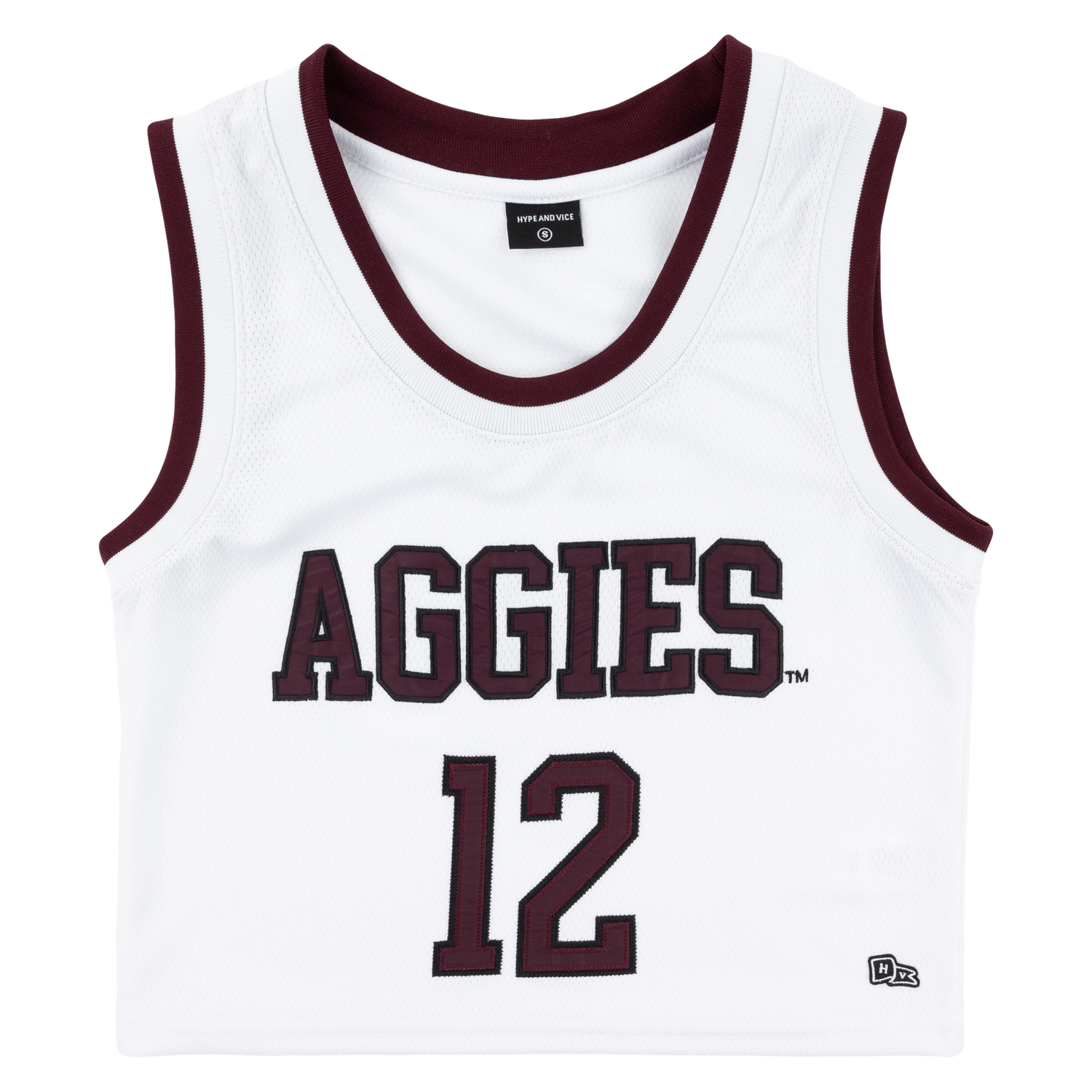 Texas A&M Aggies Cropped Basketball Jersey