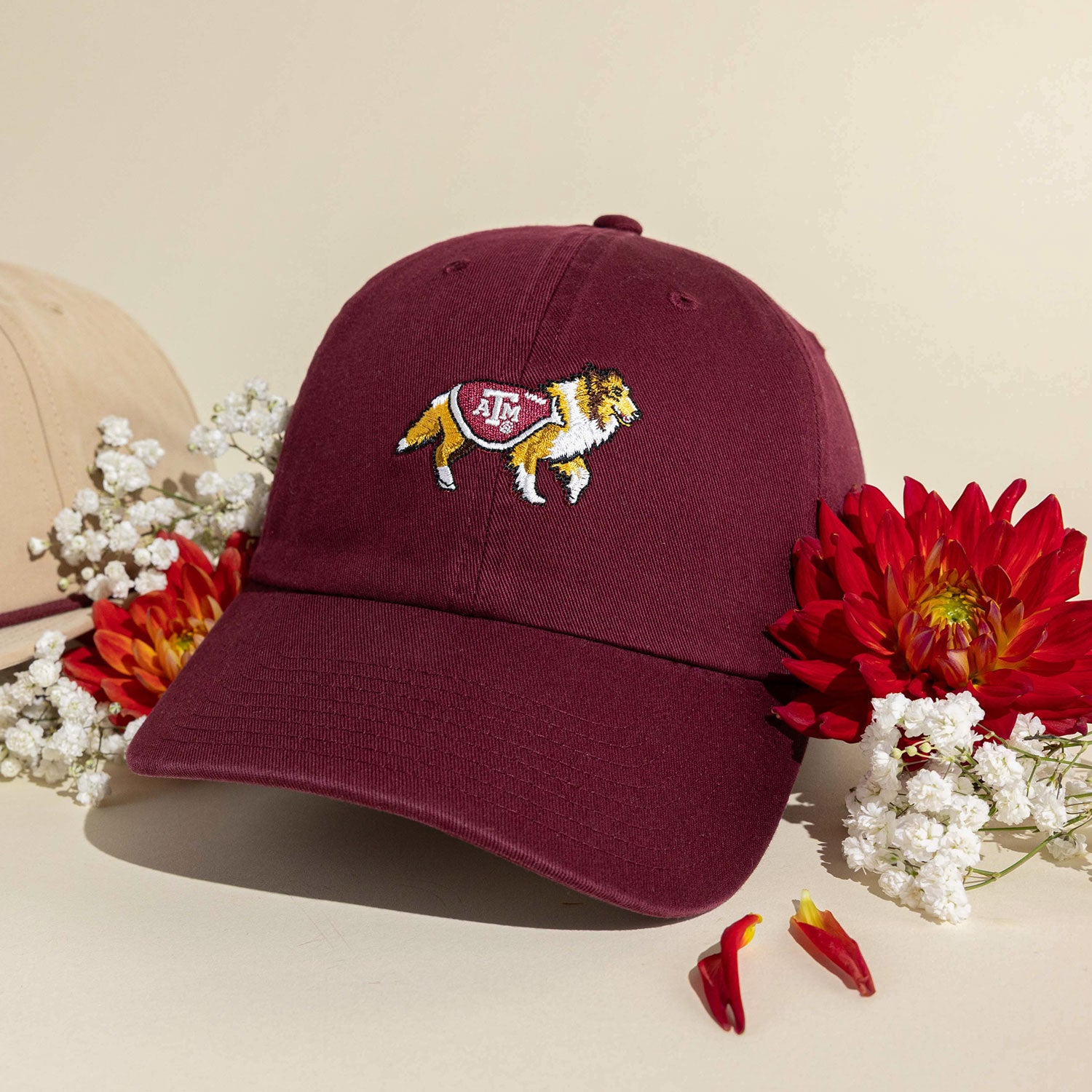 Texas A&M Collegiate Outfitters Reveille Embroidered Cap - Maroon