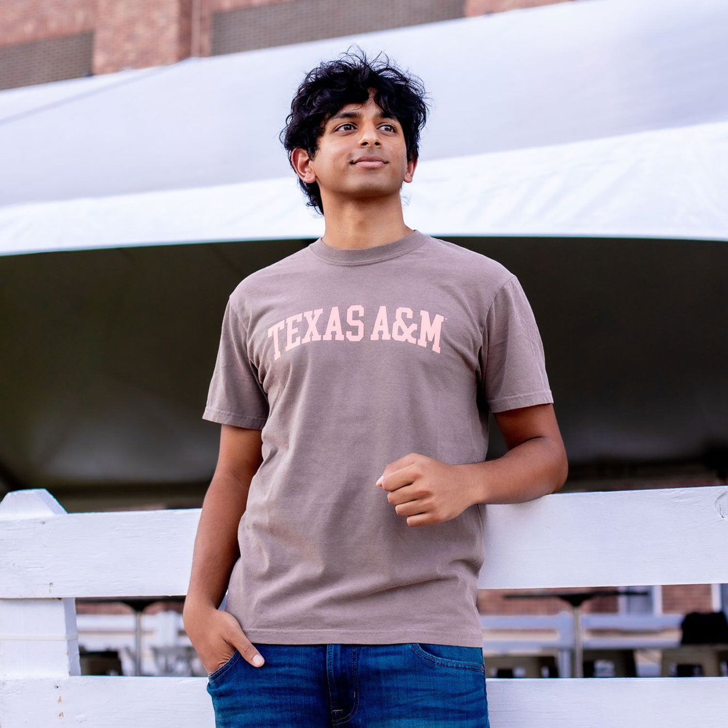 Texas A&M Comfort Color T-Shirt - Brown