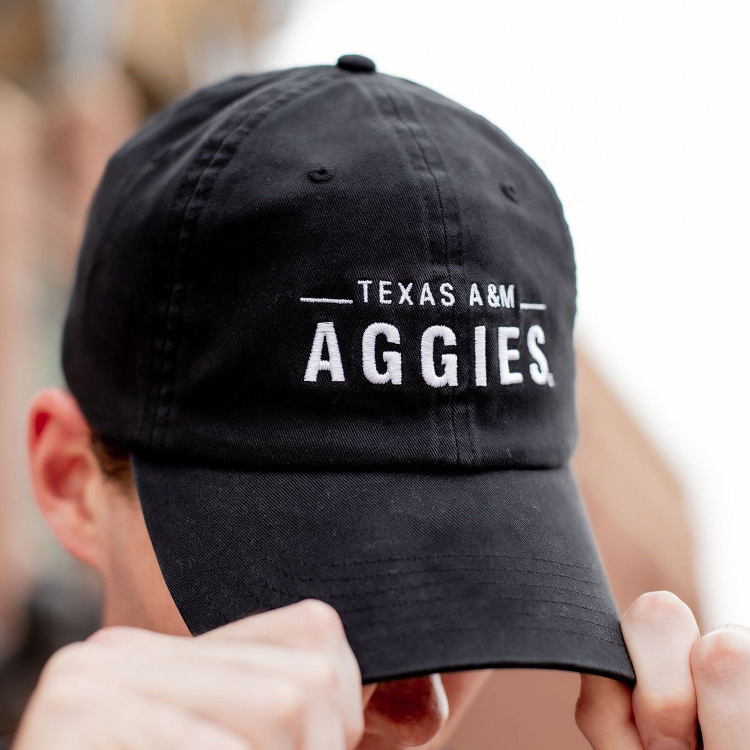 Texas A&M Aggies Collegiate Outfitters Bar Hat - Black