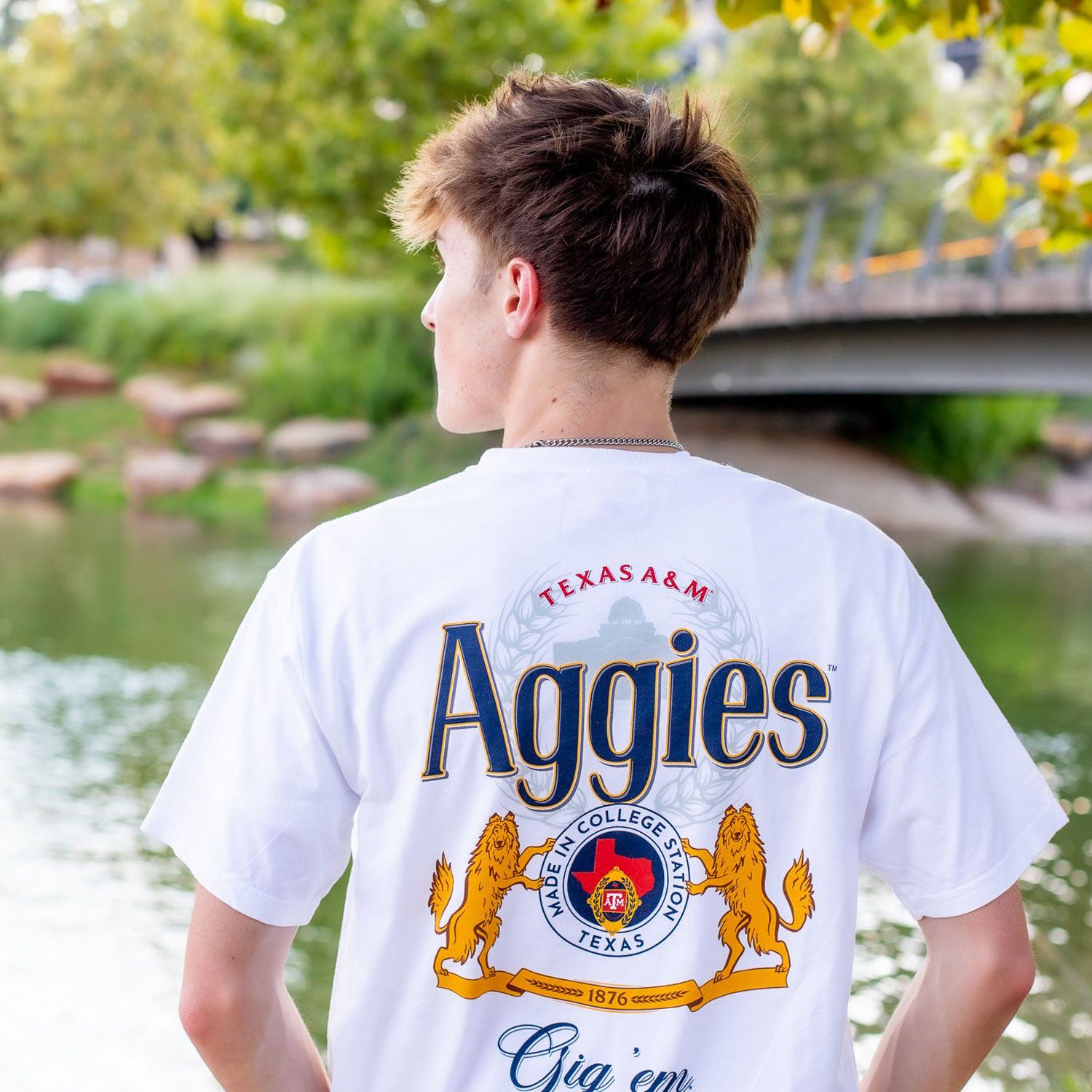 Texas A&M Aggies Brewed for Fighting Spirit T-Shirt