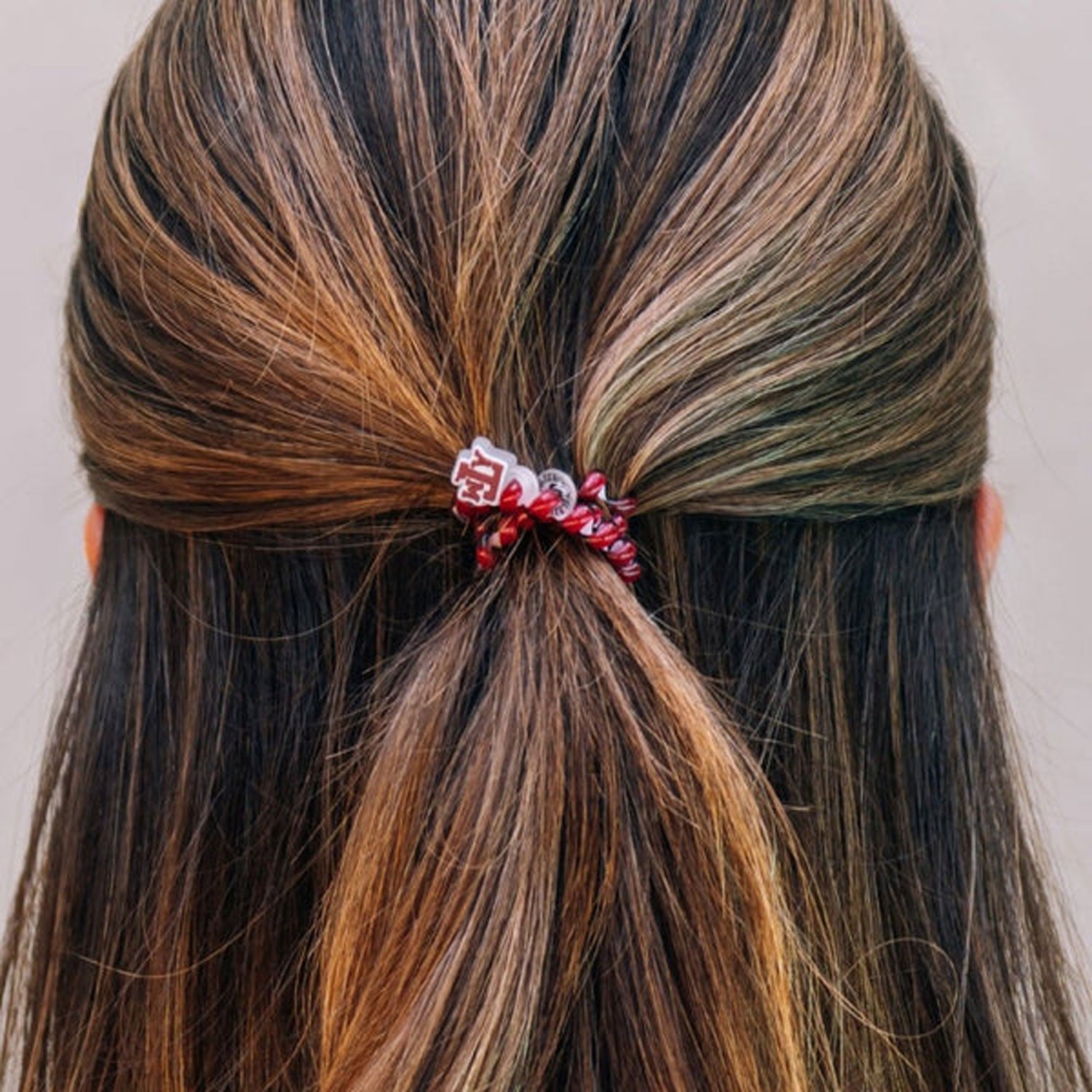 Texas A&M Teleties Small Hair Ties - Maroon