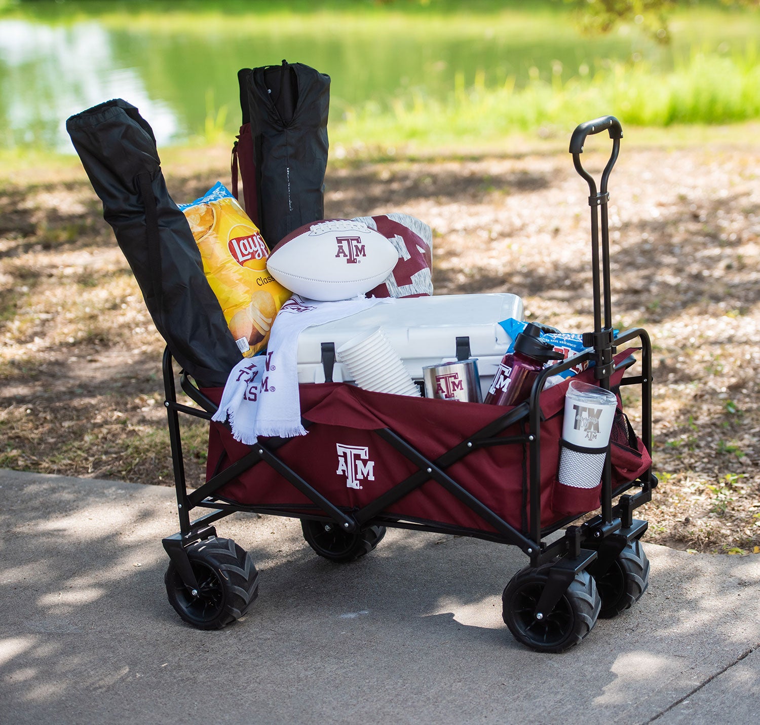 Texas A&M Maroon Wagon