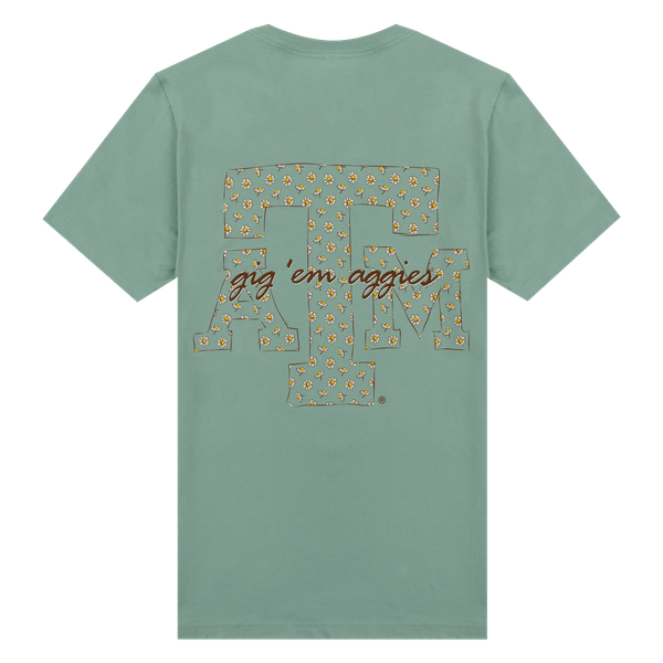 Texas A&M Daisy Gig 'Em Aggies T-Shirt