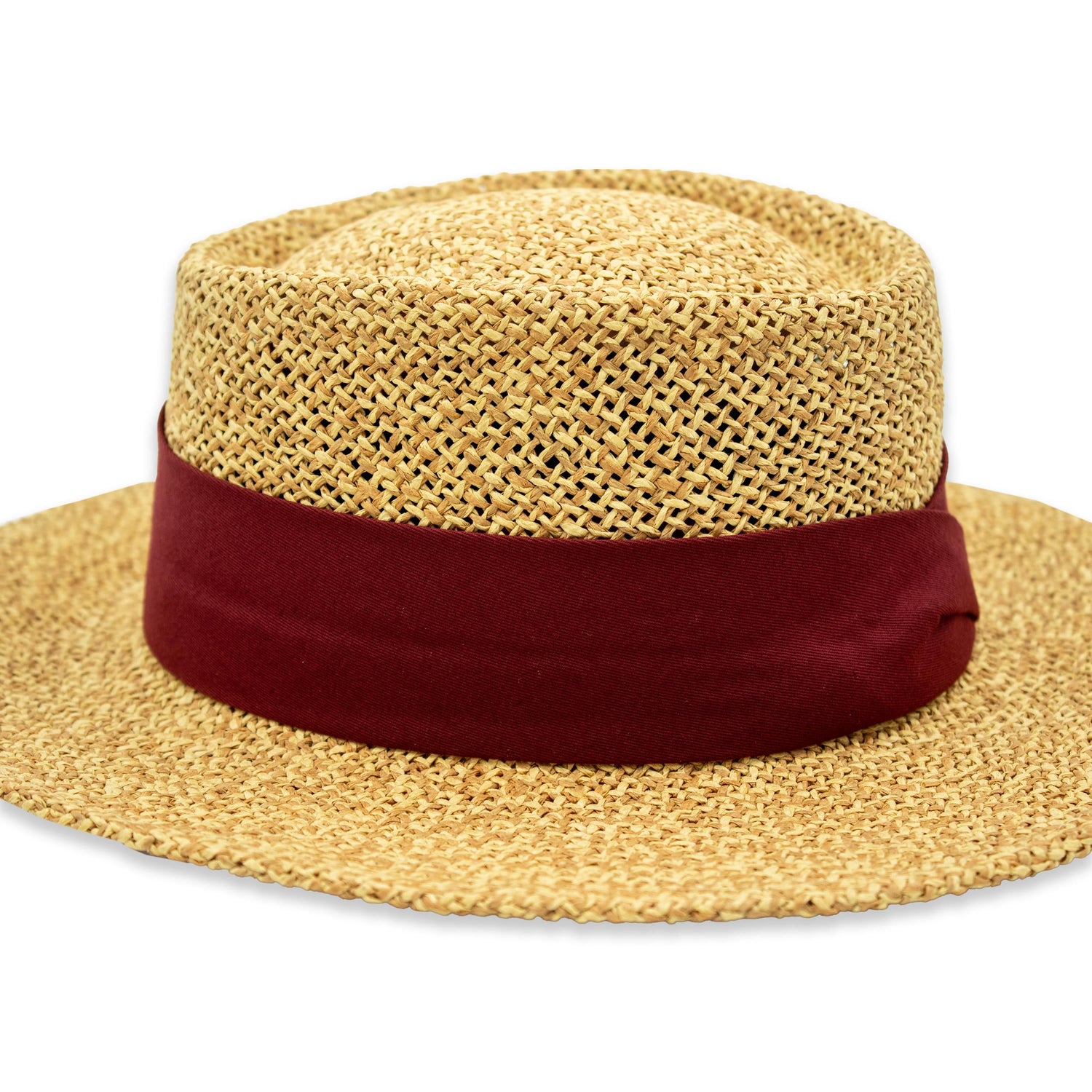 Texas A&M Tournament Straw Gambler Hat