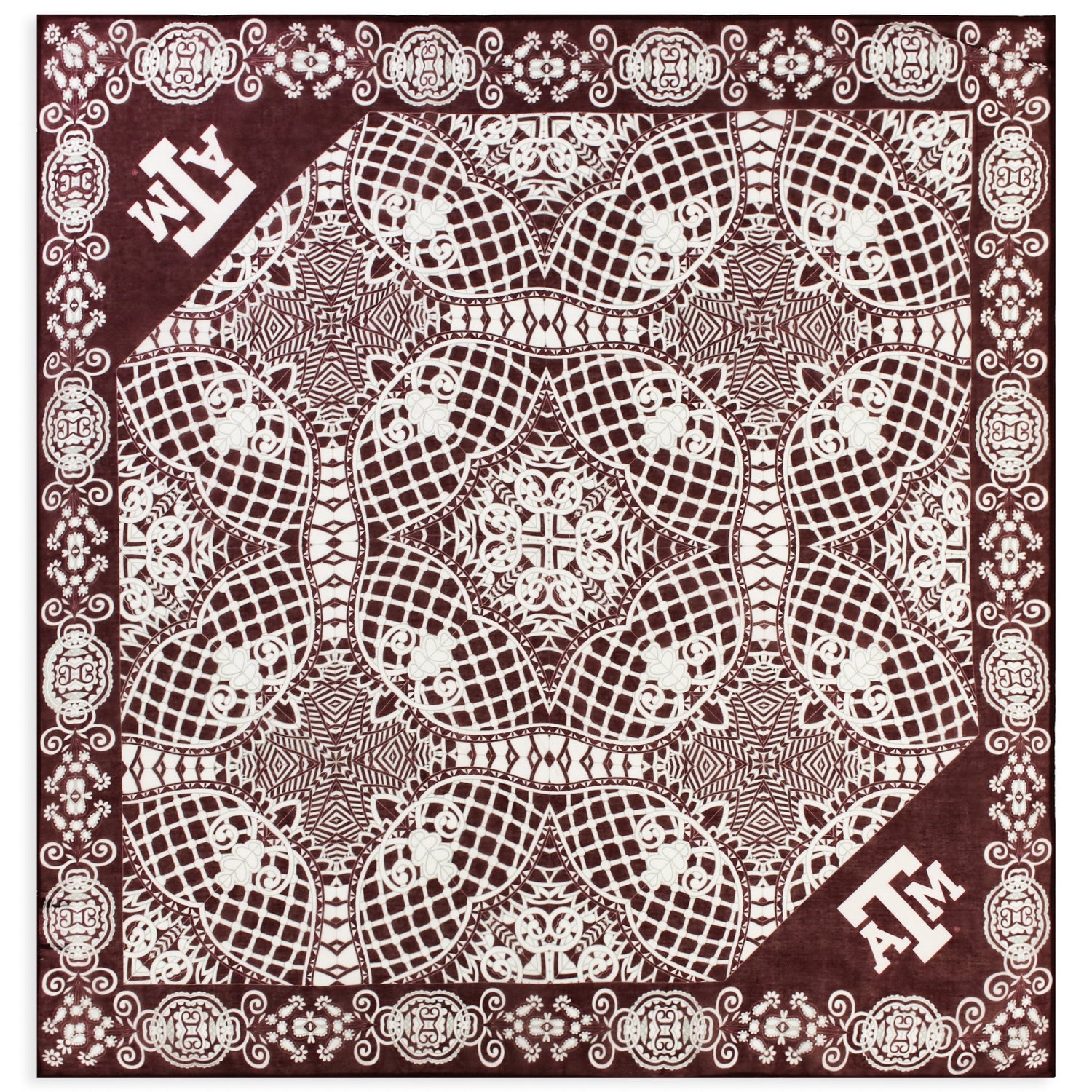 Texas A&M Bailey & Lilly Print Sheer Scarf
