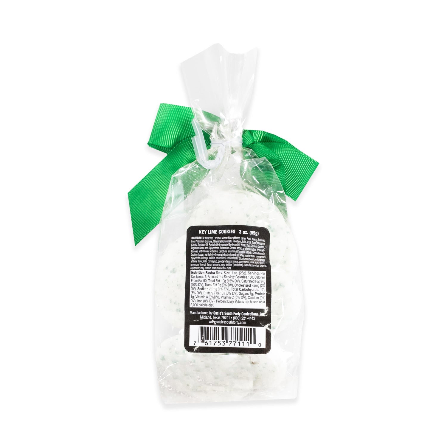 Susie's South Forty Confections Keylime Cookies 3oz