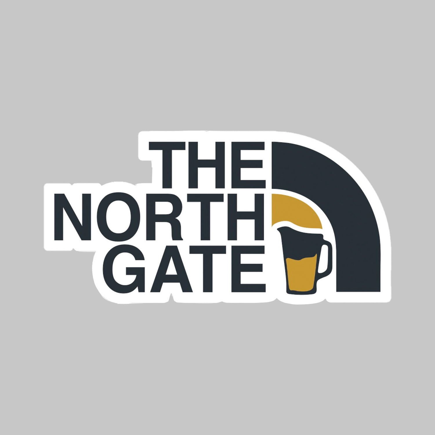 The North Gate Dizzler Sticker