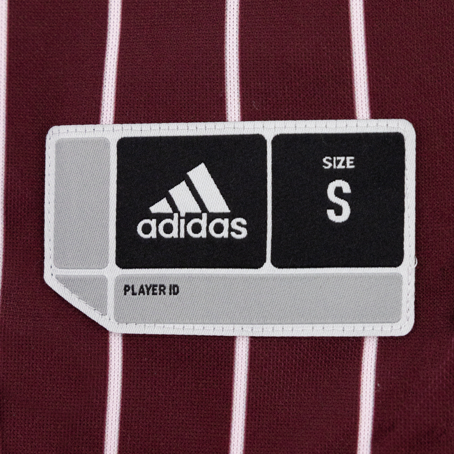 Adidas Men's White Script Replica Baseball Jersey - Maroon U