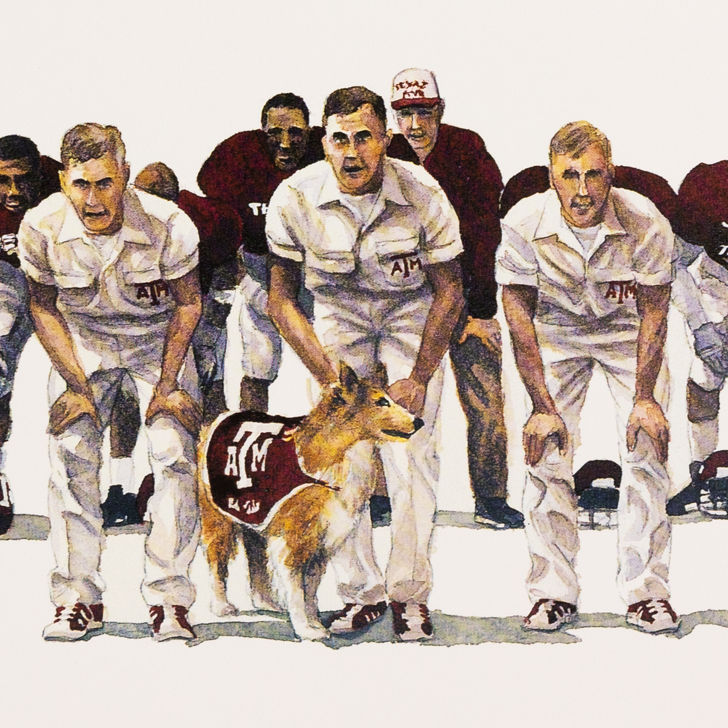 Texas A&M Benjamin Knox Maroon Out Limited Edition Print