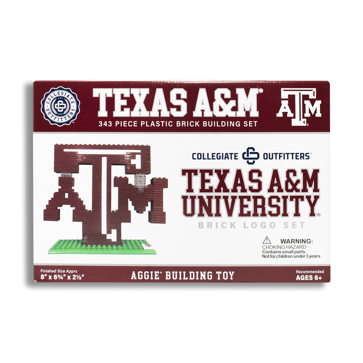 Texas A&M Beveled Atm Building Blocks