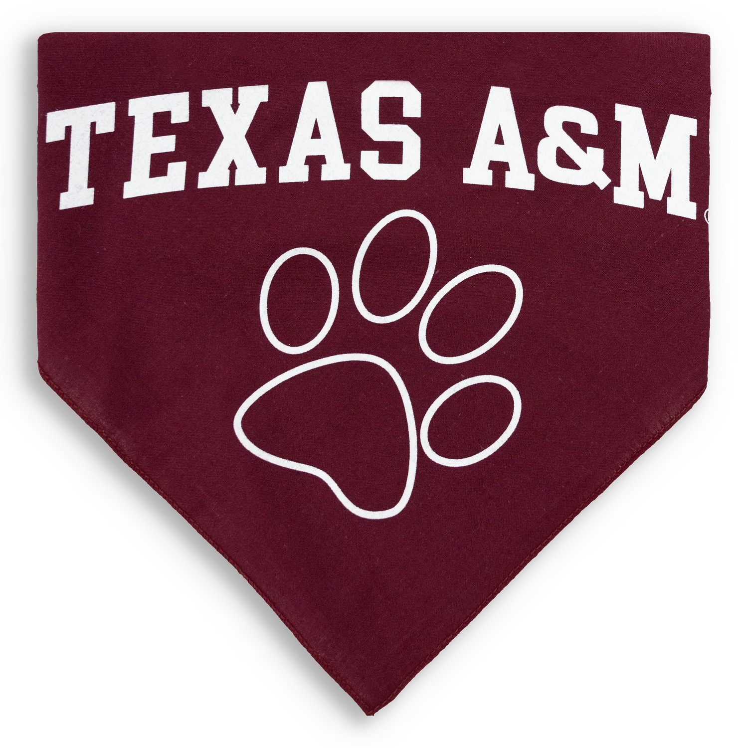 Texas A&M Pet Triangle Bandana Small