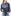Texas A&M Navy Bar State Comfy Corduroy Pullover