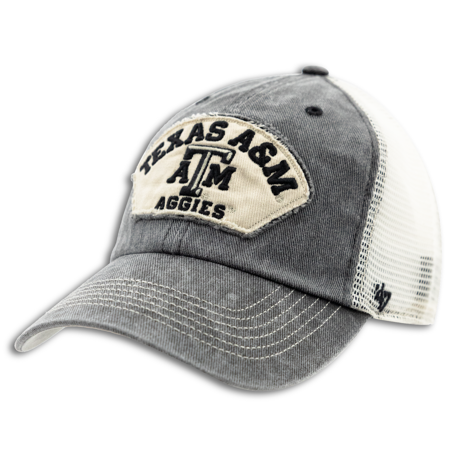 Texas A&M '47 Brand Denali Trucker Patch Clean Up Hat