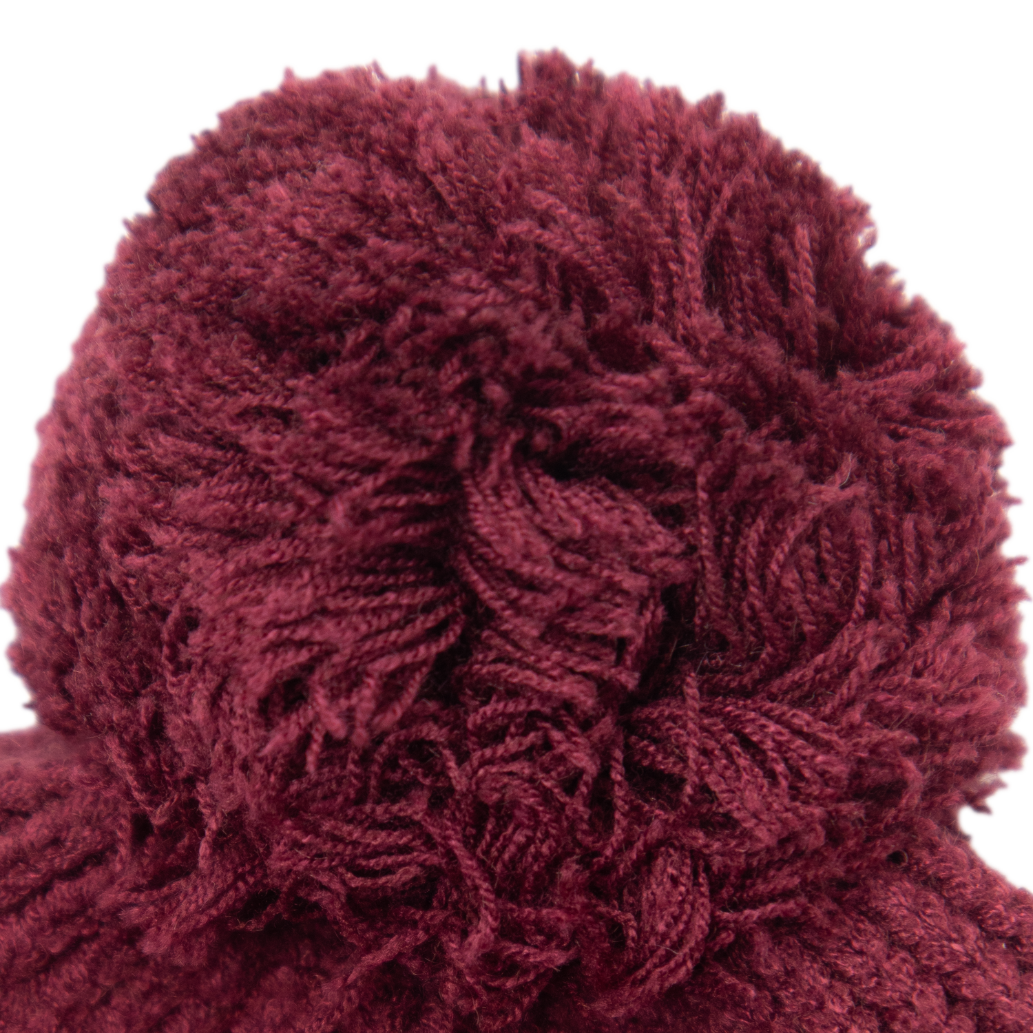 Texas A&M Knit Pom Beanie Maroon Block Logo