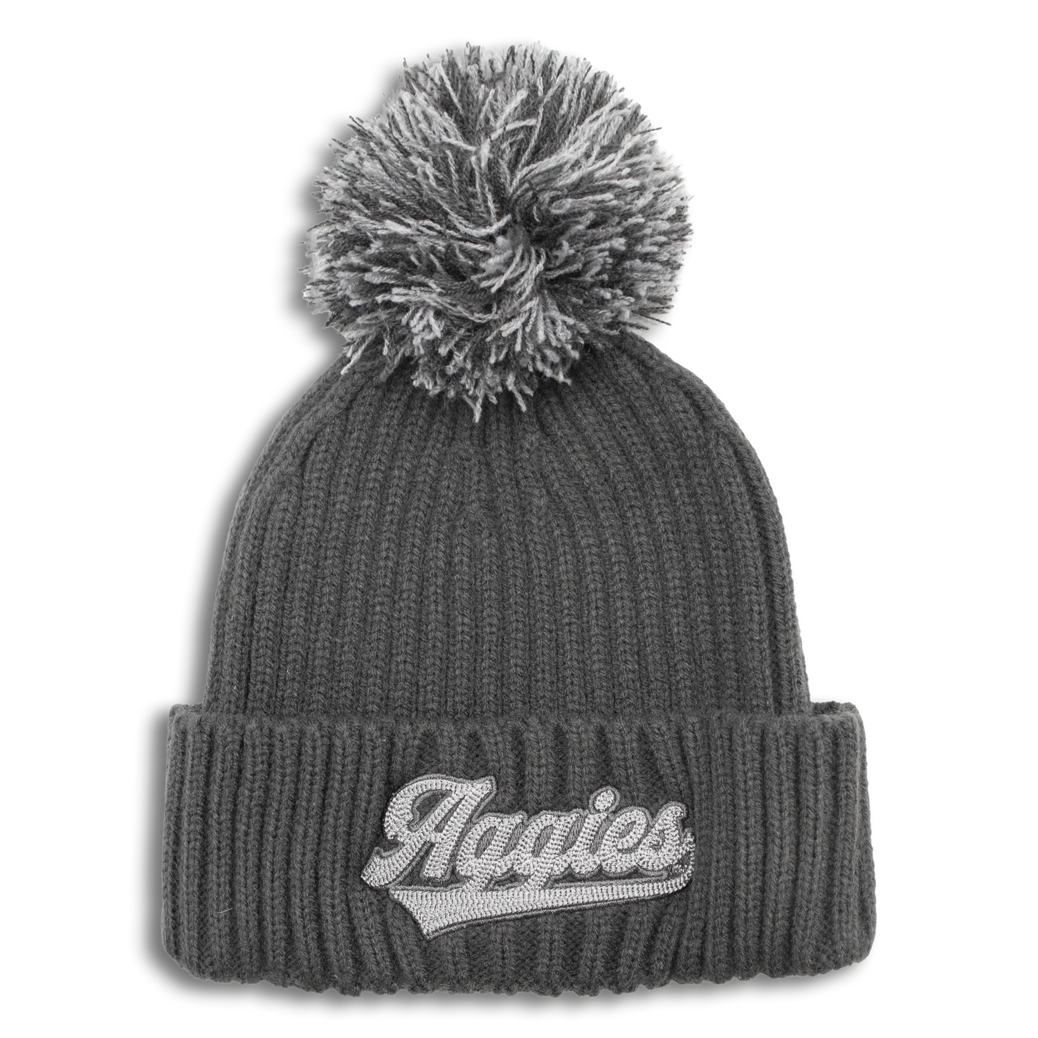 Aggies Adidas Modern Grey Rib Beanie
