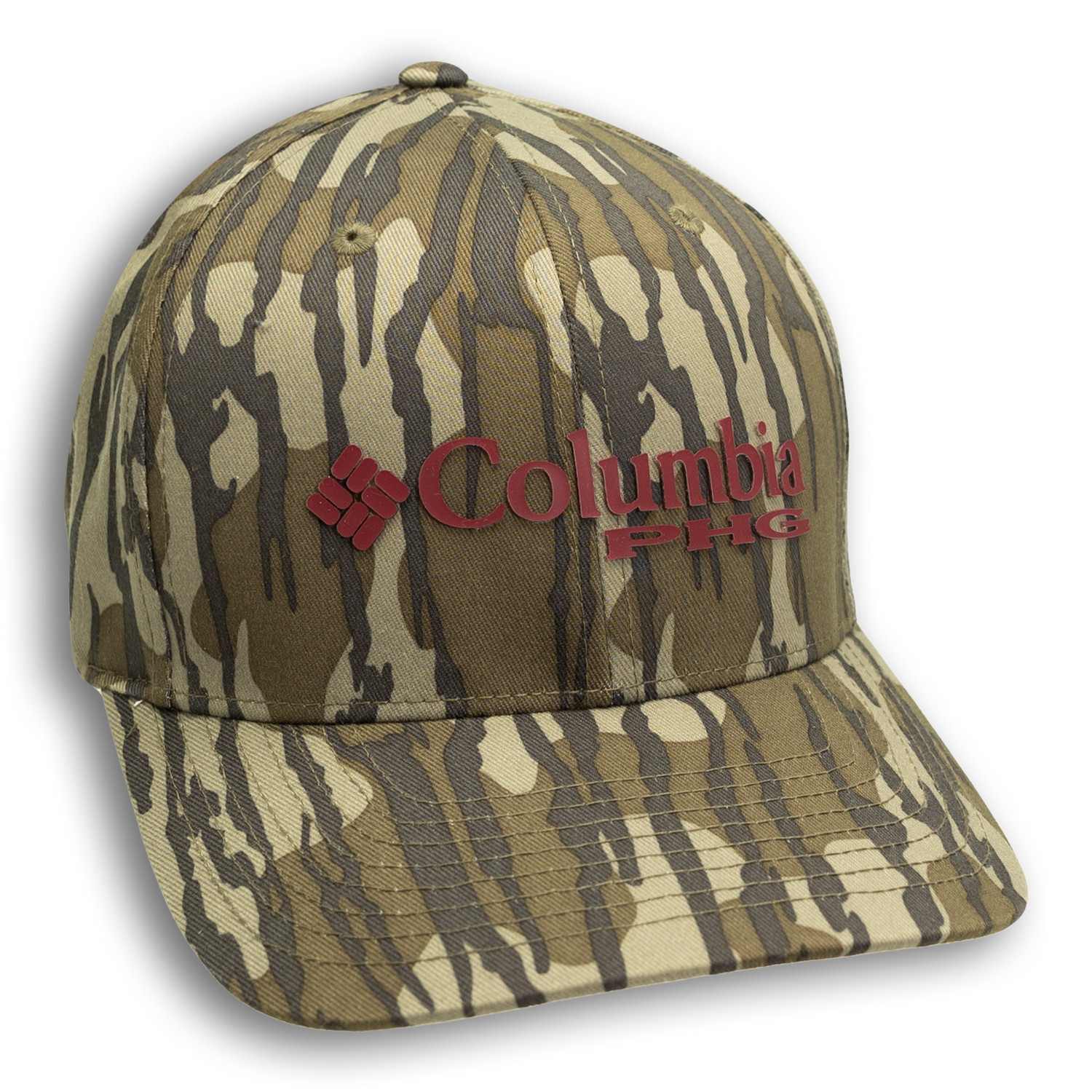 Columbia PHG Mesh Flexfit Ball Cap Camo Camouflage Size L XL