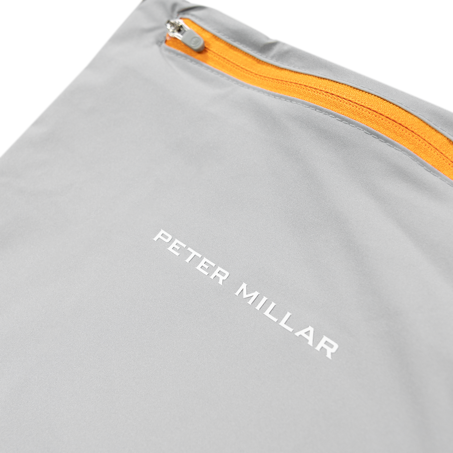 Texas A&M Peter Millar Grey Shield Half-Zip Rain Shell Jacket