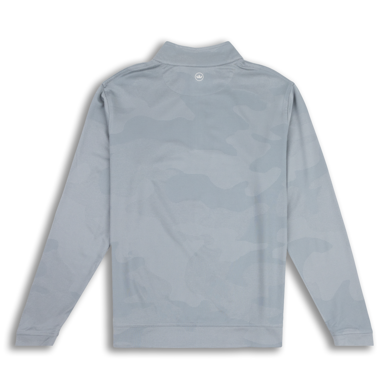 Texas A&M Perth Camo Gray Performance Jacquard Quarter Zip
