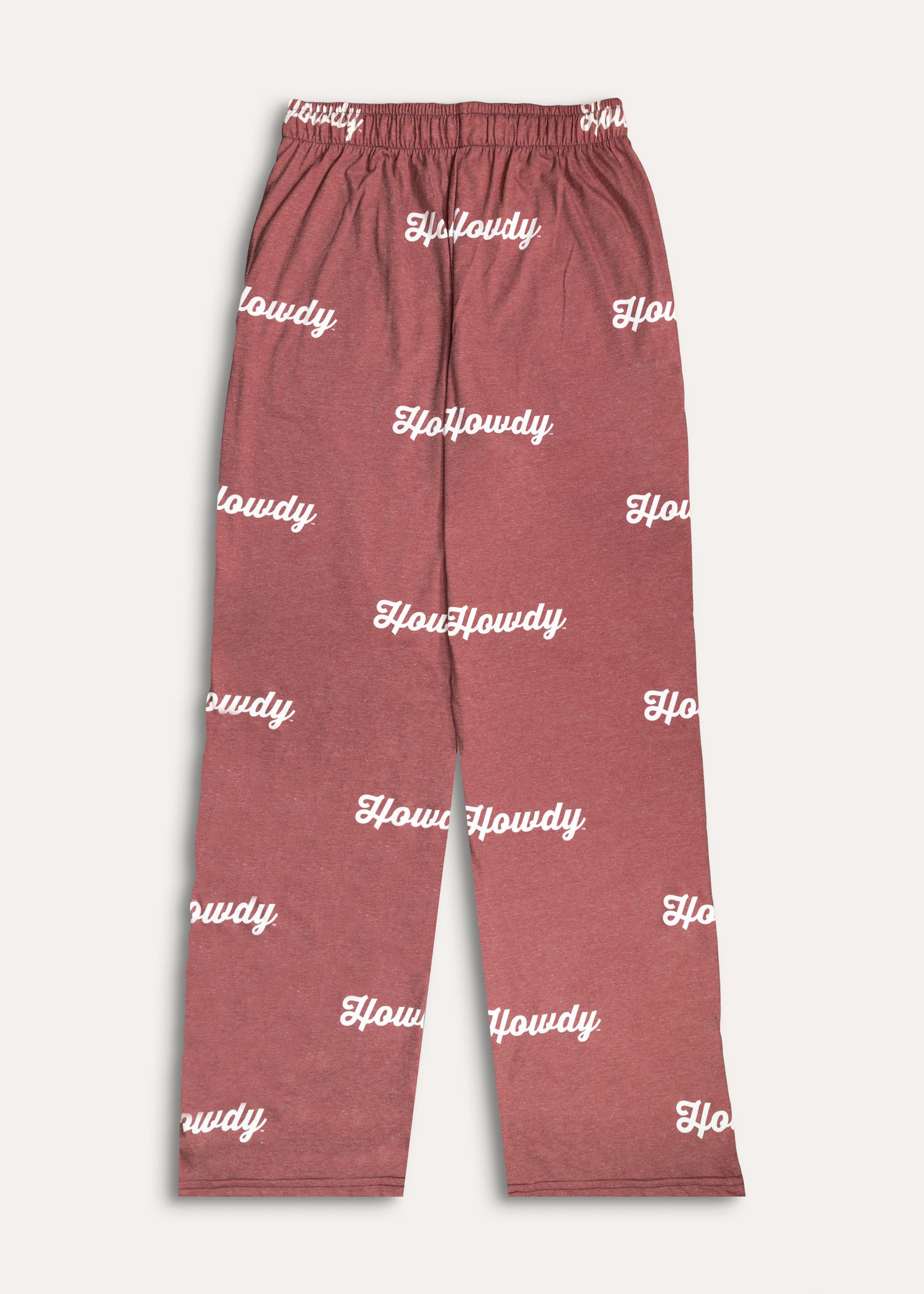 Maroon Howdy Crafted Pajama Pants