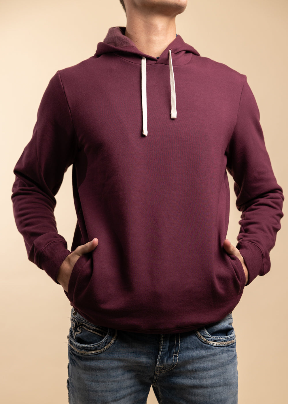Travis Mathew Cloud Maroon Hoodie