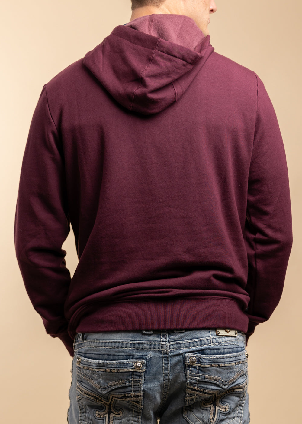 Travis Mathew Cloud Maroon Hoodie