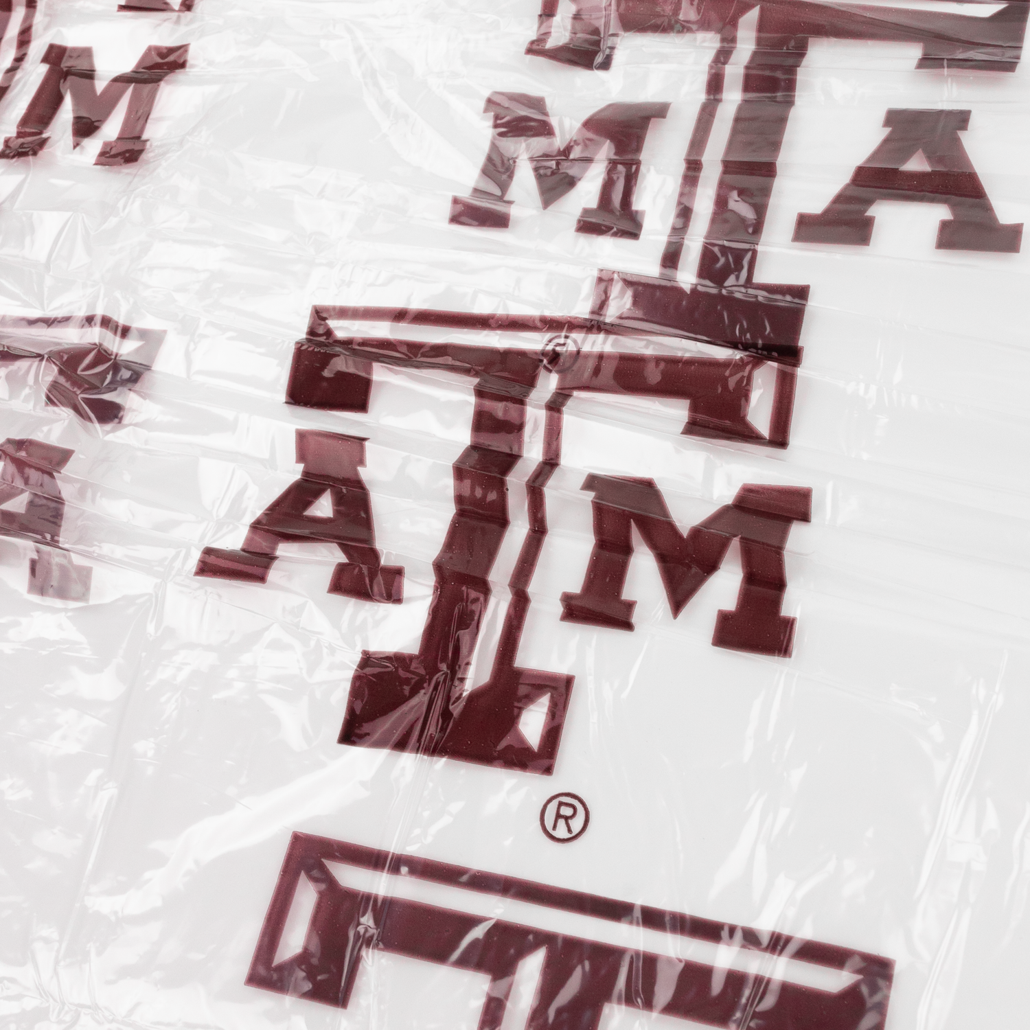Texas A&M Lightweight Clear Rain Poncho
