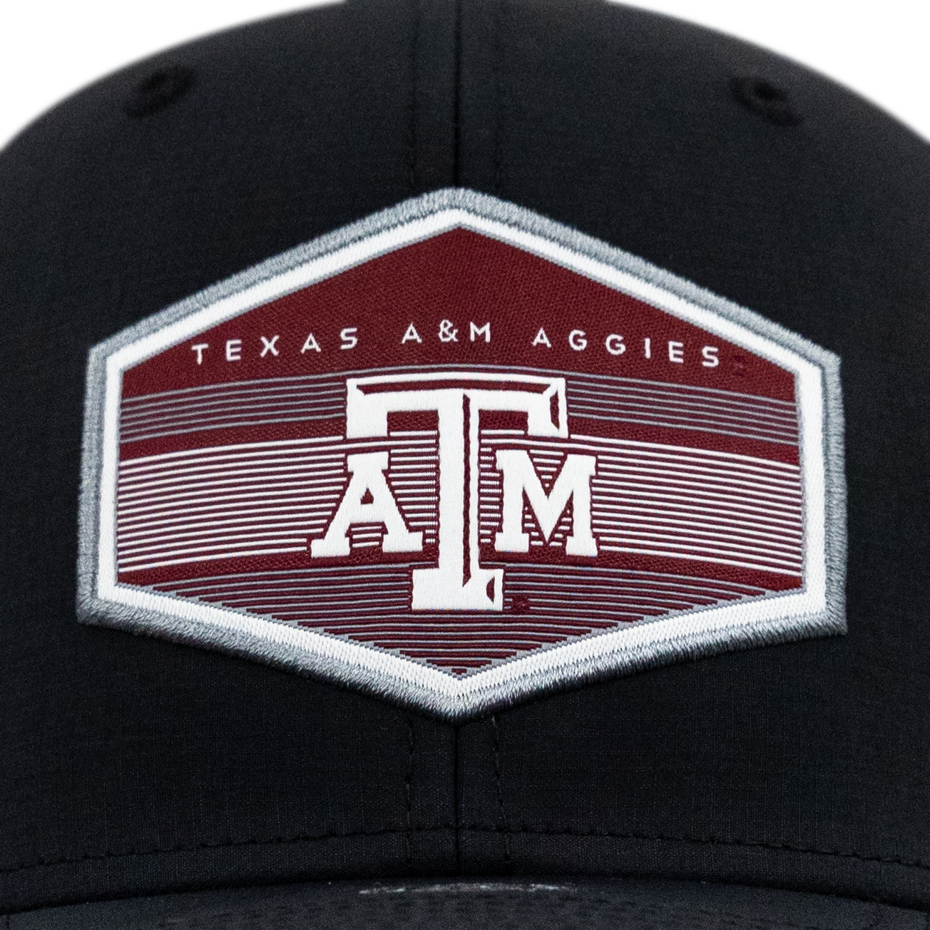 Texas A&M '47 Brand Burgess Trucker Black & White Structured Hat