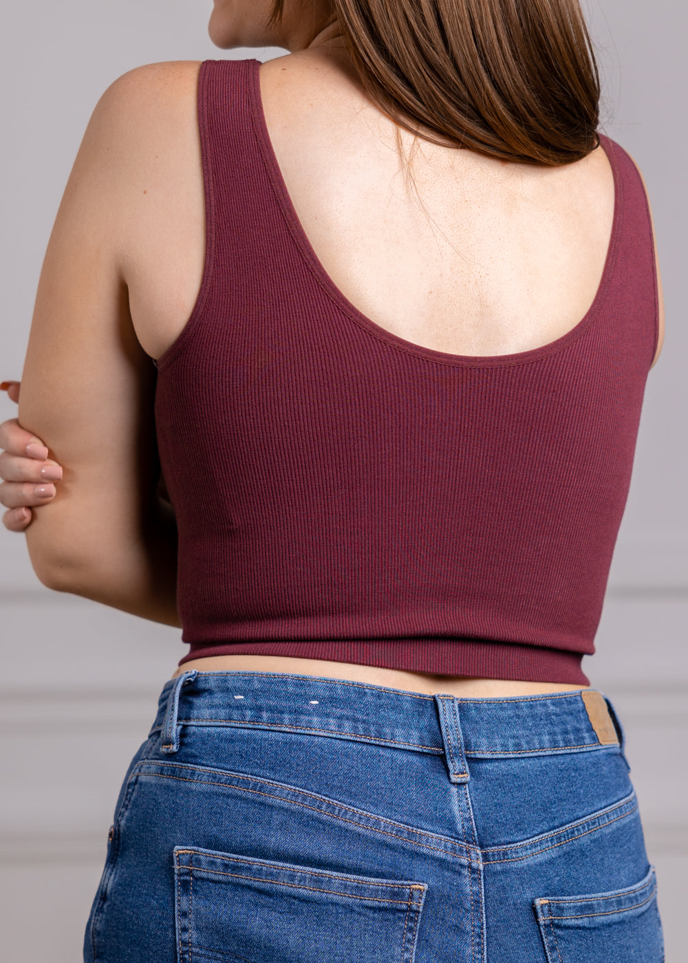 Reversable Ribbed Top