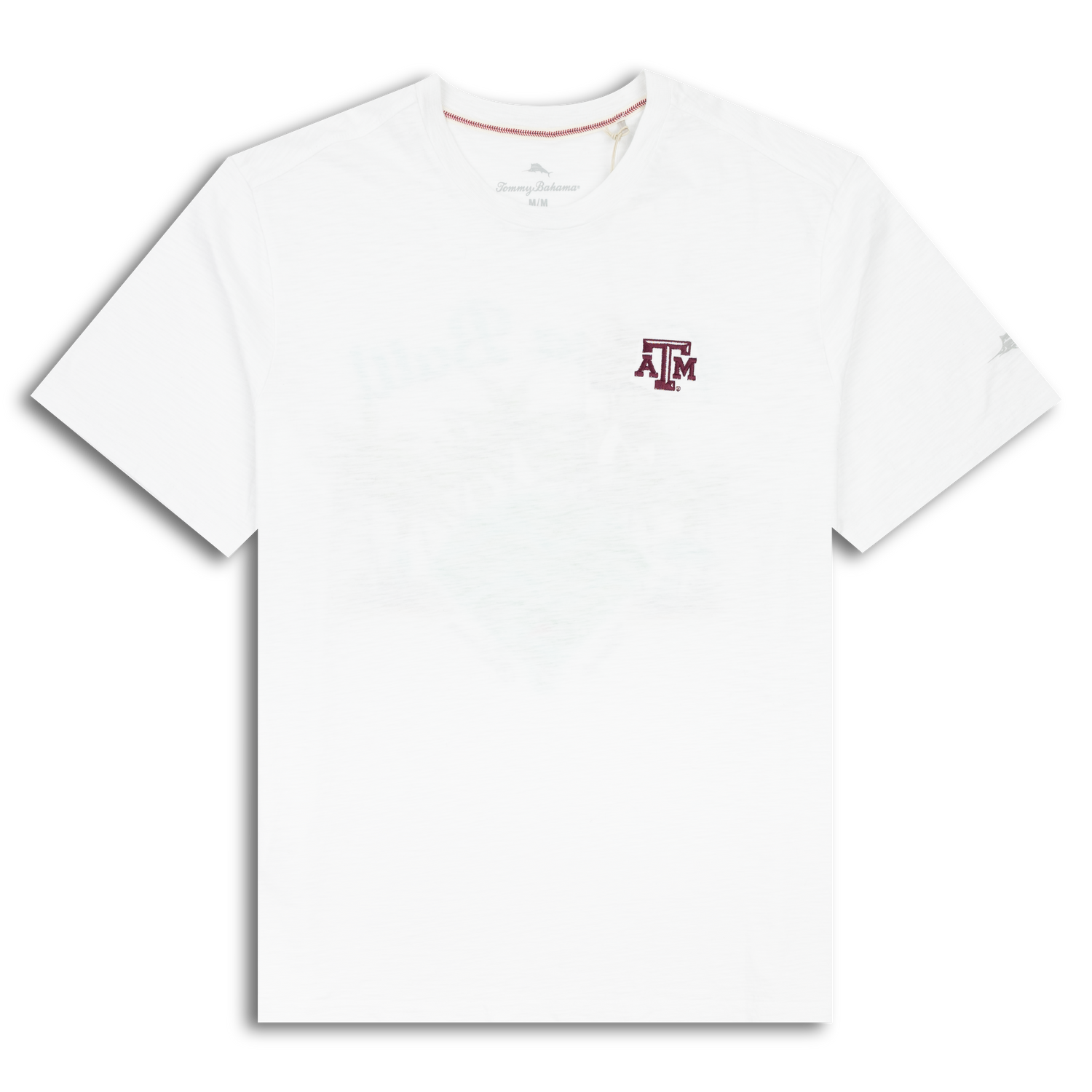 Texas A&M Tommy Bahama Playa Ball White T-Shirt