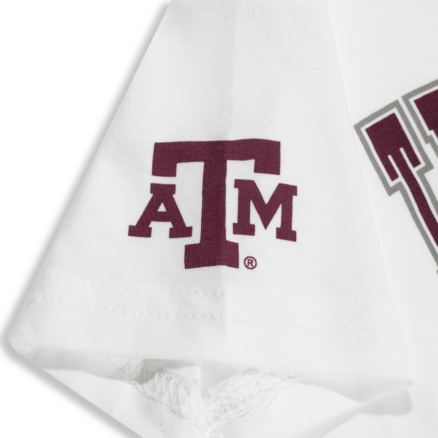Texas A&M White Baseball Toddler T-Shirt