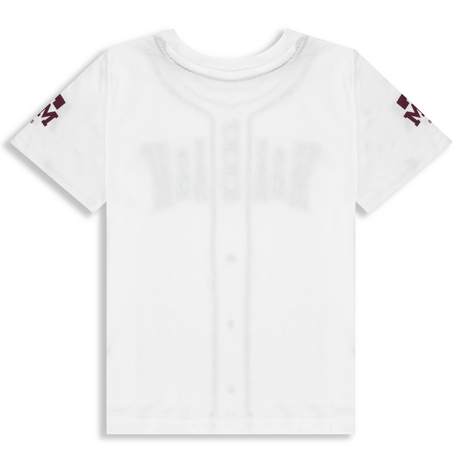 Texas A&M White Baseball Toddler T-Shirt