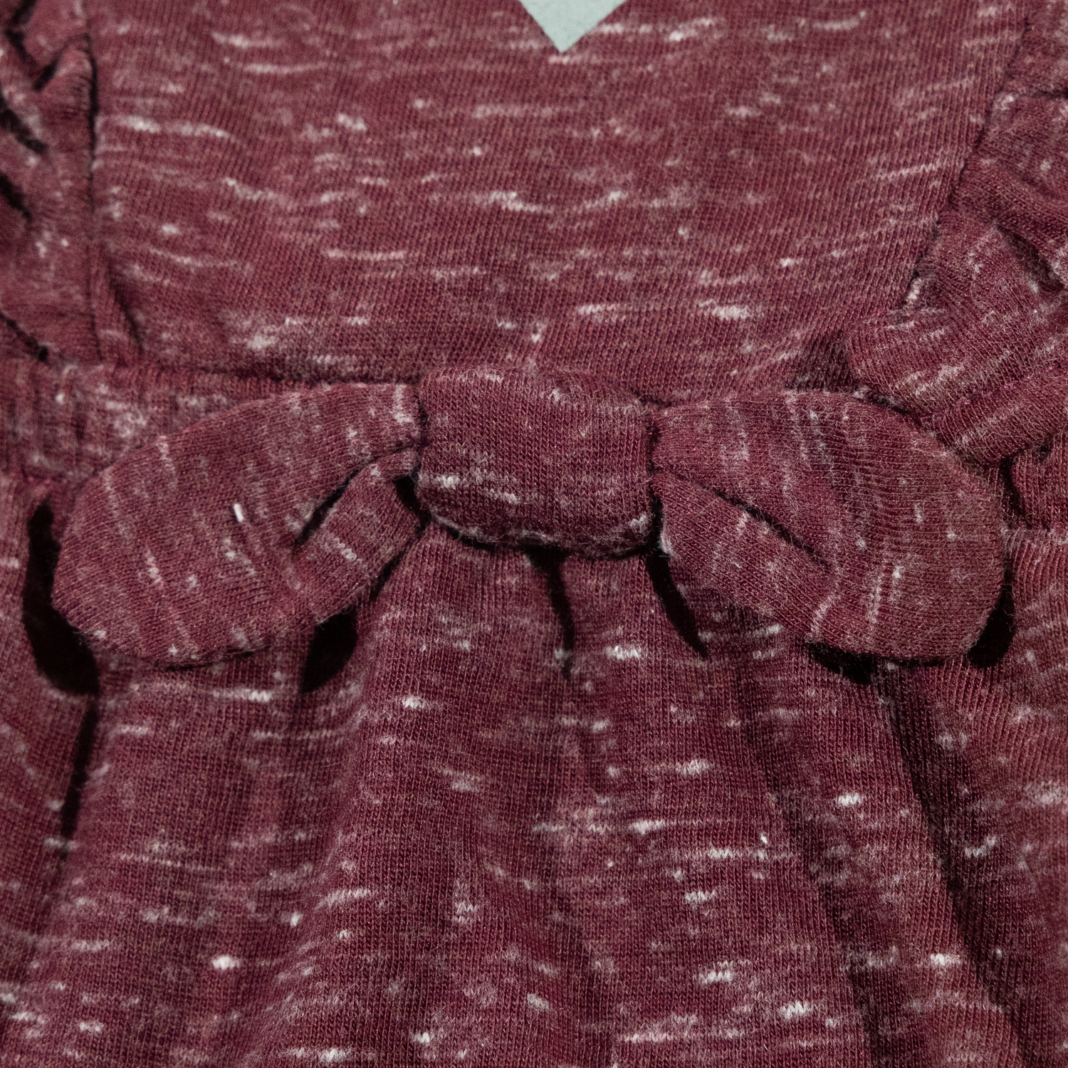 Texas A&M Cutie Maroon Ruffle Onesie