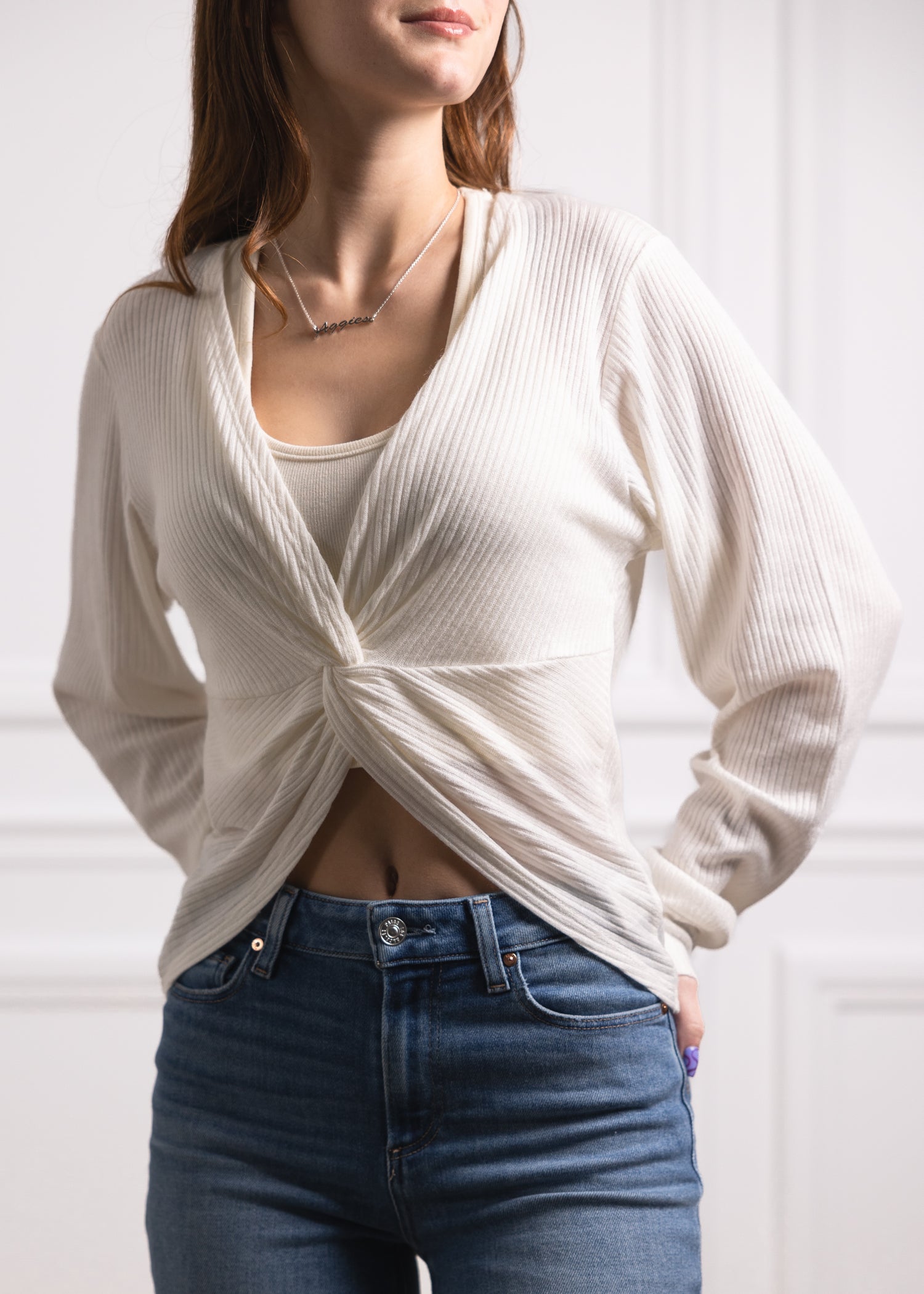 Saima Twist Top