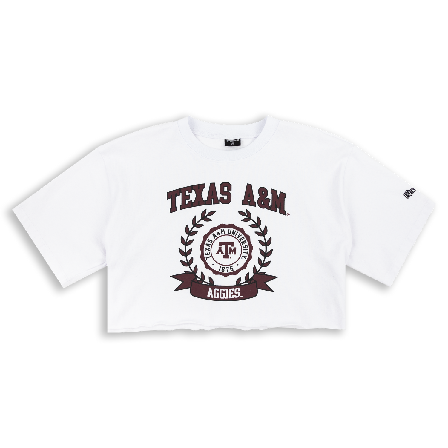 Texas A&M Seal Cut Off Crop Top