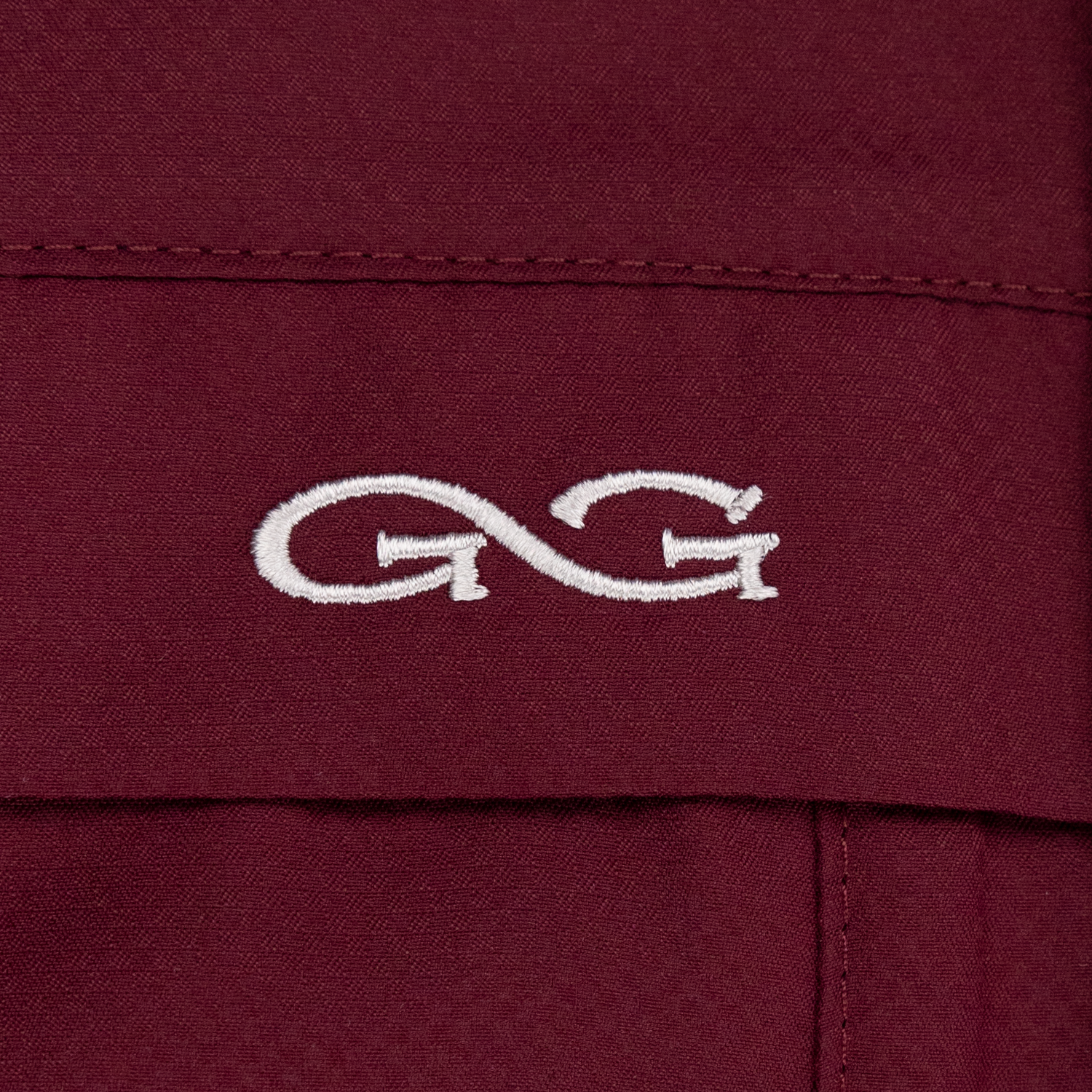 Texas A&M GameGuard Microfiber Maroon Button-Down Short Sleeve Shirt