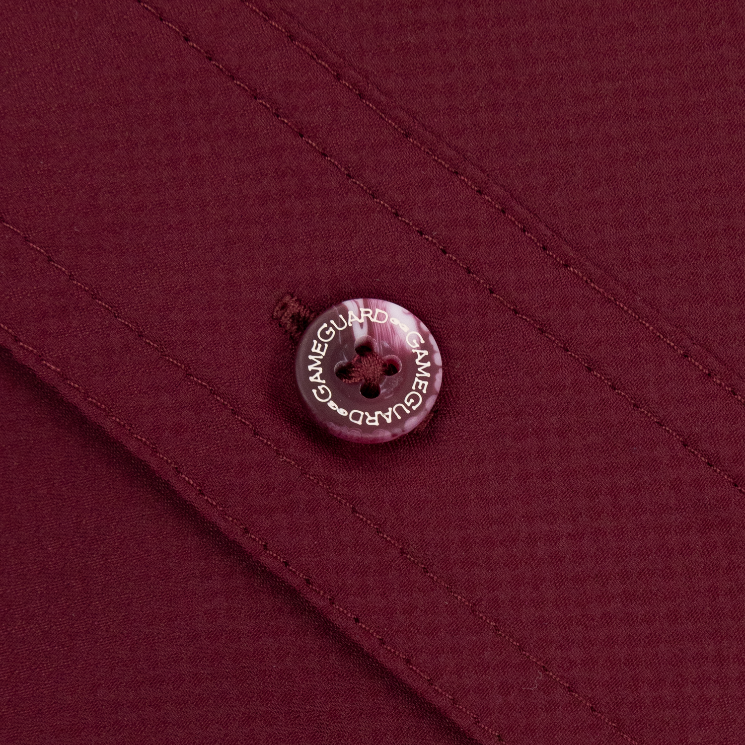 Texas A&M GameGuard Microfiber Maroon Button-Down Short Sleeve Shirt