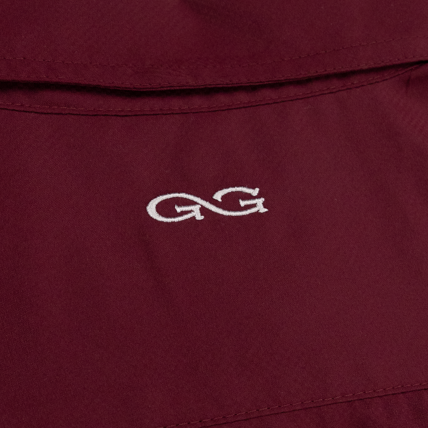 Texas A&M GameGuard Microfiber Maroon Button-Down Short Sleeve Shirt