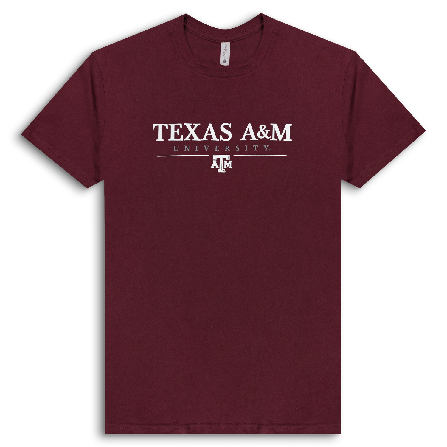 Texas A&M University Simple Maroon T-Shirt