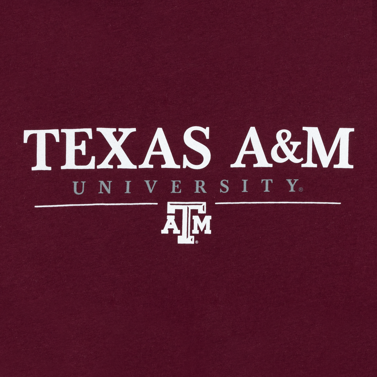 Sequin Repeater Crop Top Texas A&M University