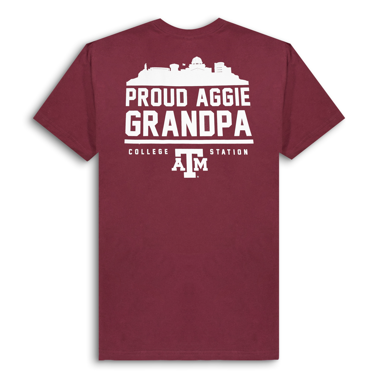 Texas A&M Skyline Grandpa T-Shirt