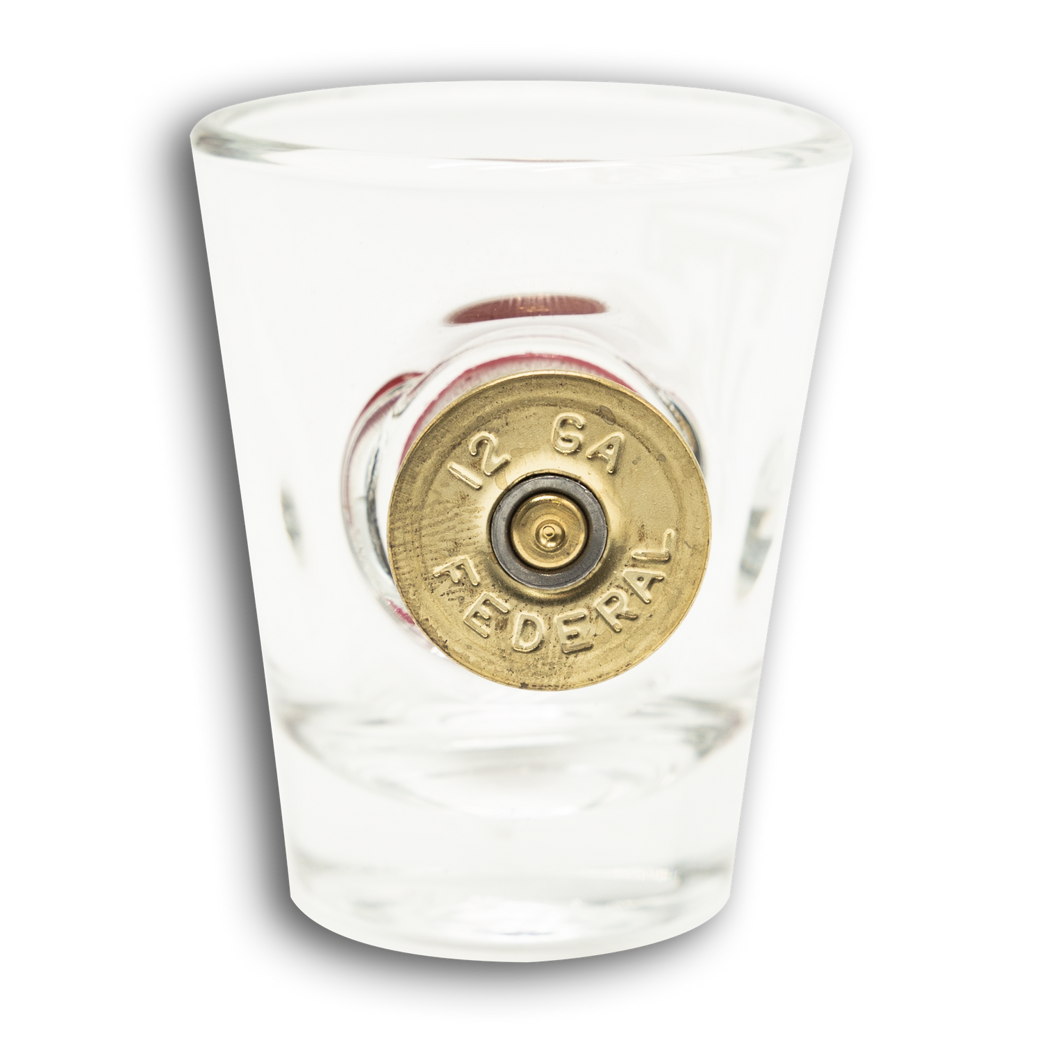 2 oz Texas A&M Shot Glass with Shotgun Shell