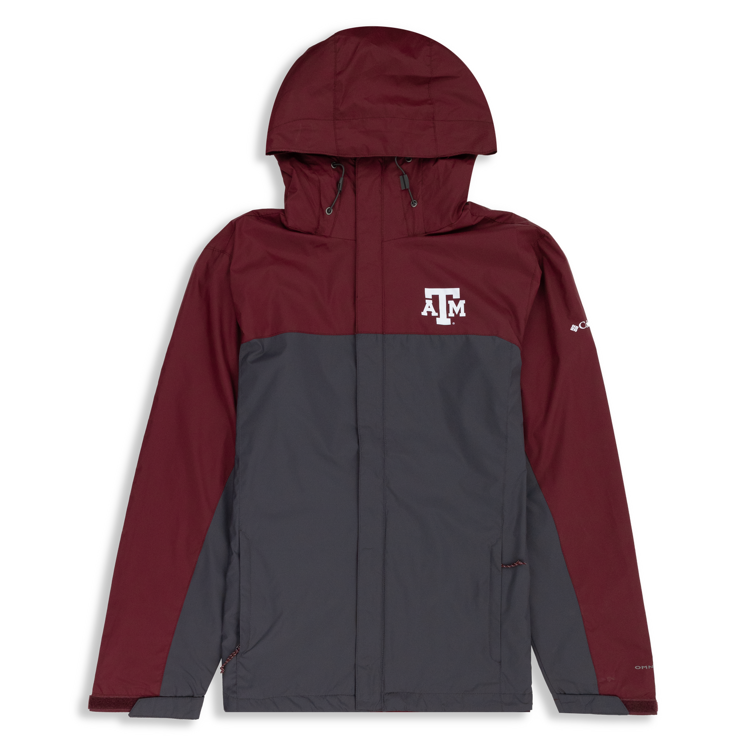 Texas A&M Columbia Flashback Maroon and Gray Windbreaker